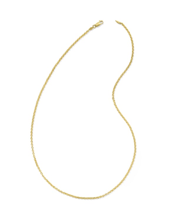 Axel 22" Chain Necklace in 18k Gold Vermeil