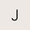 Beau Letter J Pendant Necklace in Vintage Gold